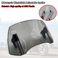 Universal Motorcycle Windshield Extension Adjustable Spoiler Deflector Accessories Fit For YAMAHA TMAX TMAX 500 TMAX 530 TMAX560