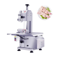 Electric Meat Cutter Machine Fat Cattle Mutton Roll Sawing Bone Food Steak Dicing Slicer Hot Pot Frozen Meat Planing Slices Saw