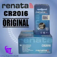 Renata baterai battery batre kancing jam tangan 3v cr2016 cr 2016 original