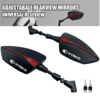 For KYMCO Xciting 250 Xciting 300 Xciting 400 AK550 AK 550 2017-2020 Motorcycle Motorbike CNC Mirror Rearview Rear Side Mirrors