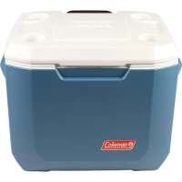 Coleman Portable Rolling Cooler 50 Quart Xtreme 5 Day Cooler with Wheels Wheeled Hard Cooler Keeps Ice Up to 5 Days