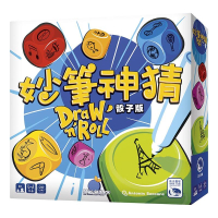 『高雄龐奇桌遊』 妙筆神猜 骰子版 DRAW N ROLL 繁體中文版 正版桌上遊戲專賣店
