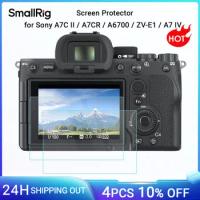 SmallRig Screen Protector for Sony Alpha 7C II / A7CR / A6700 / ZV-E1 / A7 IV 0.4mm Ultra-Thin Tempered Glass (2pcs) -3750
