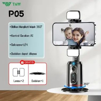 ORIGINAL TNW-Q19 Gimbal Stabilizer Handphone Gimbal Hp Stabilizer Tongsis Hp Bluetooth Tripod P05 Gi
