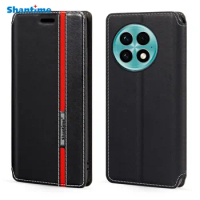 For Oneplus Ace 2 Pro 5G Case Fashion Multicolor Magnetic Closure Leather Flip Case Cover with Card Holder 6.74 inches