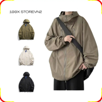 ♦Áo Khoác Gio Unisex Vải Dù Hai Lớp Cản Gió, Cản Nước, Dễ Phối Đồ✼VN COD