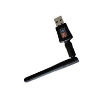 Wifi Adapter Dual Band 600Mbps USB Wifi Adapter 2.4GHz 5GHz WiFi With Antenna PC Mini Computer Network Card Receiver Networking