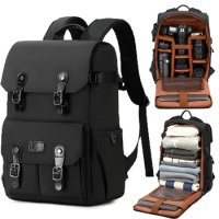 Waterproof SLR Camera Backpack Outdoor Large-capacity Multifunctional Canon Nikon 17-inch Computer Bag SLR Camera Drone Tripod