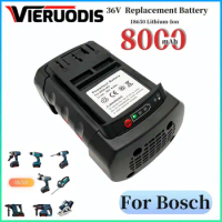 BAT836 Replacement for Bosch 36V 8.0 Ah Li-ion Battery BAT810 BAT840 D70 771 (A) 2607336004 2607336107 2607336108 1600Z003C