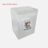 Ruitroliker 10Pcs Protector Case Protection Clear Plastic box Compatible for Funko Pop 4 inch Vinyl Figures