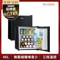 SAMPO聲寶 48L 電子冷藏小冰箱 箱損新品 含基本安裝+運送到府