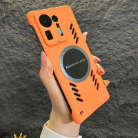 เคสโทรศัพท์ไร้กรอบ, สำหรับ Xiaomi Mi Mix 4, การกระจายความร้อนด้วยแม่เหล็ก, ฝาหลัง, เปลือกป้องกันแบบด