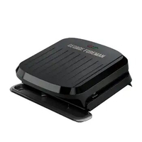 George Foreman 4-Serving Removable Plate Grill and Panini Black GRP1065B Airfryer Accessories