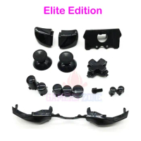 Full Black Button Set Dpad RT LT RB LB ABXY Guide For Xbox One Controller Elite Edition