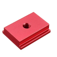 1Pc 6/8mm T-track Slider Aluminum Alloy T Slot Nut 30*23*7.5mm Woodworking Tool Accessories For Table Saw Miter Saw