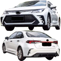Car Bumper For 2019-2021 Toyota Corolla Altis Car Front Rear Bumper For 2019 Corolla New Style For 2020 2021 Altis Car Bodykit