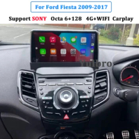 Car Multimedia For Ford Fiesta MK7 2009-2017 Android Radio DVD Tape Recorder Stereo Carplay Headunit Gps Navigation Touch Audio