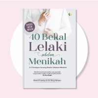 Buku Motivasi Islam : 40 Bekal Lelaki Sebelum Menikah - Buku Pernikahan - Buku Islam