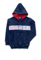 Crocodile Crocodile HUES 0232 Navy  - Kaos Hoodie Anak Kids Original - Bahan Katun