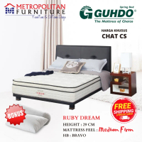 Guhdo Spring Bed Multibed Ruby Dream Full Set HB Bravo