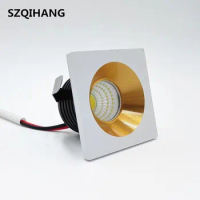 3W 5W MINI Square High Power Dimmable LED Recessed Ceiling Down Light Lamps LED Downlights AC85-265V