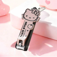 HELLO KITTY Sanrio |防飛濺指甲鉗 GOLD PINK
