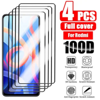 HD 4PCS Tempered Glass for Xiaomi Redmi Note 10 9S 9 11 12 Pro Screen Protector for Redmi 10C 10A 10 9C 9A 9 8 Full Cover Glass