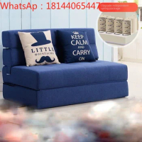 Lazy Sofa Foldable Dual-Purpose Tatami Living Room Multi-Functional Single Household Spring Bag Sofa Bed Economical