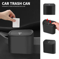 Car Trash Can Vehicle Garbage Dust Case For Honda Civic Type R Fk7 Fk8 Fk2 Type S Pressing Trash Bin Auto Interior Accessories