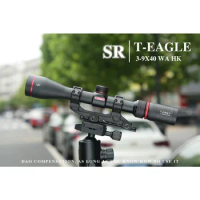SR 3-9X40 WA HK Tactical Optical Sight, Air Gun Rifle Scopes, Sniper Riflescopes for Hunting, Wide Angle Airsoft Sight