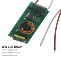 50W DC12V-24V High Power LED Driver Supply 1.5A Constant Current output DC30-36V LED Driver LED Light led Lighting Transformers
