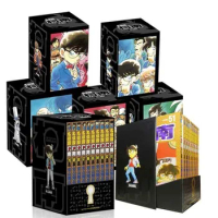 80 Books Detective Conan Complete Set Chinese Manga Book Japan Comic Reasoning Suspense Child Kids Teenager Adult Story Libros