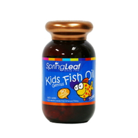 綠芙特級 兒童魚油  軟膠囊 澳洲Spring Leaf 90顆/瓶