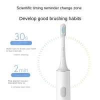 10pcs For Xiaomi Home Sonic Electric Toothbrush T300 Home Intelligent Waterproof Chargeable T500 Student Party Couple T100