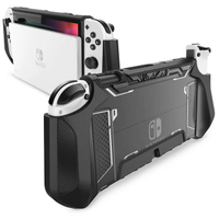 【日本代購】MUMBA 可對接保護殼適用於任天堂 Switch OLED 2021 Blade 系列 TPU 握把保護套，相容於 Joy-Con 控制器