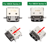 5pcs 10pcs HD Interface For Xbox One Series X S Console HDMI-compatible Port For Xbox Series X/S Connector Socket Jack