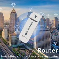 4G LTE Wireless USB Dongle Mobile Broadband 150Mbps Modem Stick Sim Card Wireless Router Standard USB Interface For Home Office