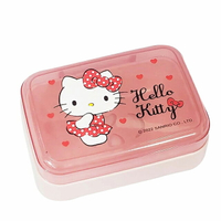 小禮堂 Hello Kitty 掀蓋型肥皂盒 (愛心款)