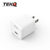 【TEKQ】20W USB-C PD 手機快充電器 快充頭 豆腐頭 iPhone充電頭(ipad/iphone11 12 13 14專用)