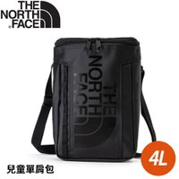 【The North Face 兒童單肩背提包4L《黑》】52T9/側背包/斜背包/兒童背包