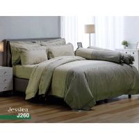 J260 : JESSICA ชุดเครื่องนอนเจสซิก้า รุ่นพิมพ์ลาย (ชุดผ้าปูที่นอน 3.5 ,,ฟุต ผ้านวม)