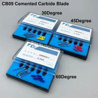 5PCS For Graphtec CE5000 CE3000 CE6000 Cutting Plotter CB09 CB15 Knife Blade CB09UA-5 CB15UA-5 Cemented Carbide Blade Cutter