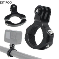 Bicycle Handlebar Mount Bike Motorcycle Aluminum Holder for GoPro Hero 10 9 8 7 6 5 4 Yi 4K Eken Sjcam Action Camera Accessories