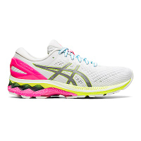 Asics Gel-Kayano 27 LS [1012A761-100] 女 慢跑鞋 運動 高支撐 穩定 反光 白粉