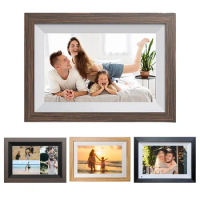 10.1 Inch Digital Picture Photo Frame With WiFi Full-View Screen Video Photo Album Clock Calendar With APP Remote Control