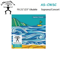 aNueNue Clear Water Ukulele Strings available in Soprano/Concert or Tenor