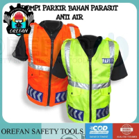 ROMPI PARKIR BAHAN PARASUT ROMPI SAFETY SCOTLIGTH ROMPI EMBLEM PARKIR