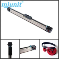 Aluminum Linear Rail with U Groove Rail Guideway System Flanged Square Slide Linear Motion