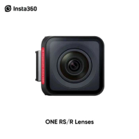 Original Insta360 ONE RS/R Boost Lenses For insta360 ONE RS Twin/4K Wide Angle Lens Panoramic Action Camera Accessories