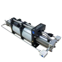Free shipping Wellness Model :2GBD30 Max 200 bar High flow double action air fuel pneumatic driven nitrogen gas booster pump